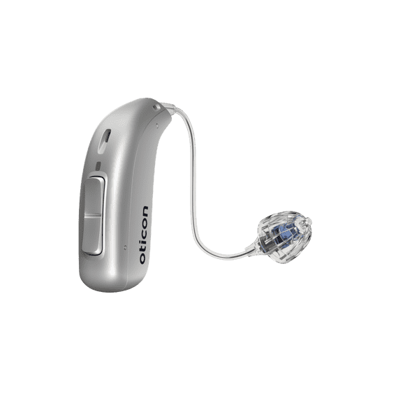 Oticon_More_miniRITE_R_Left_C091SilverGrey_LEDoff_Speaker60_OpenBassDome_500pctSize_cdn-optimized